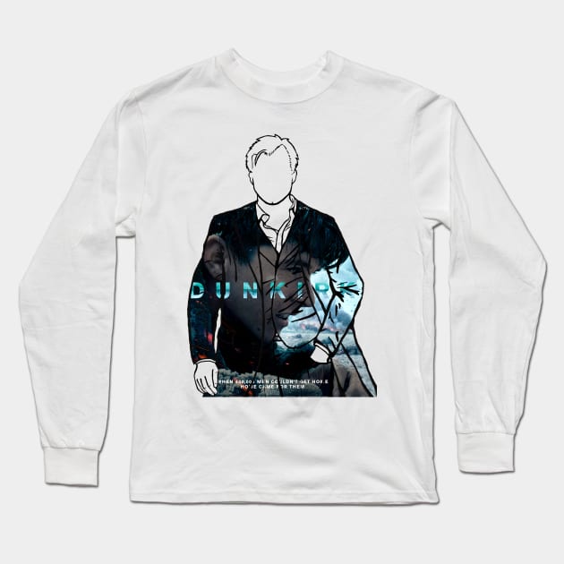 Christopher Nolan Portrait (Dunkirk) Long Sleeve T-Shirt by Youre-So-Punny